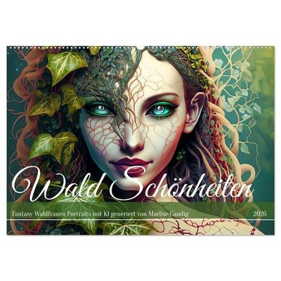 Wald Schönheiten (Wandkalender 2026 DIN A2 quer), CALVENDO Monatskalender