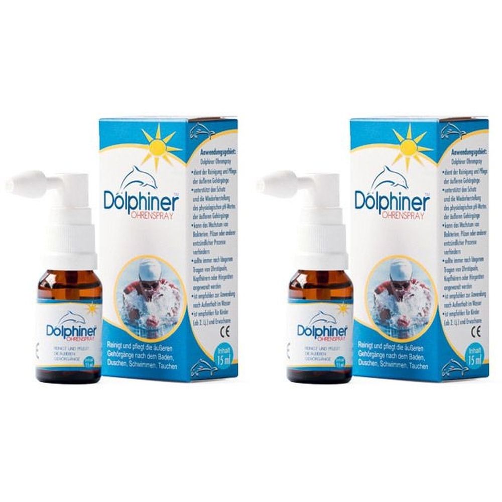 Dolphiner Ohrenspray 2x 2x15 ml Spray