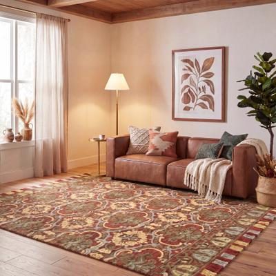 SAFAVIEH Handmade Blossom Parthenia Floral Wool Rug
