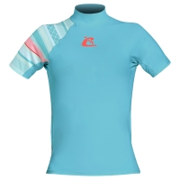 Cressi - Shield Rashguard Shirt - Damen - Farbe: Aquamarine/Pink - Größe: 2XS/0