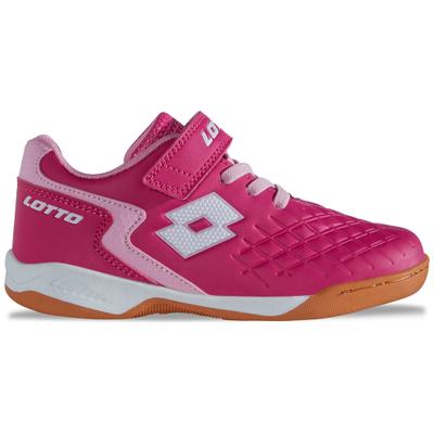 Hallenschuh LOTTO, Kinder, Gr. 40, pink (pink, rose), Synthetik, mehrfarbig, Schuhe Hallenschuh, - ideal für diverse Hallensportarten
