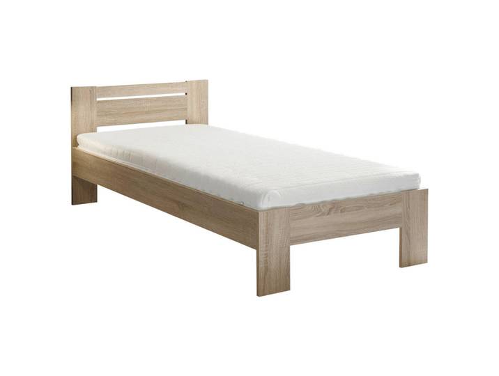 Boxxx Bett, Sonoma Eiche, 90x200 cm, in verschiedenen Größen erhältlich, Schlafzimmer, Betten, Einzelbetten