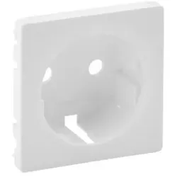 Legrand 755200 Steckdosen-Abdeckung für das Schalterprogramm VALENA LIFE, Farbe: Ultraweiß