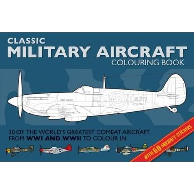Military Aircraft Colouring Book, Taschenbuch von Adam Wilde, Award Publications, 978-1-909763-66-1