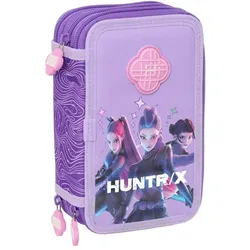 Safta, Etui, Kpop Demon Hunters Battle triple pencil case 37pcs