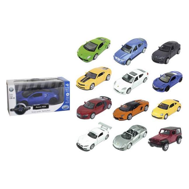 ODS Silver Wheel - Auto c/licenze sc.1:38- 1:46 in die cast (36933440)