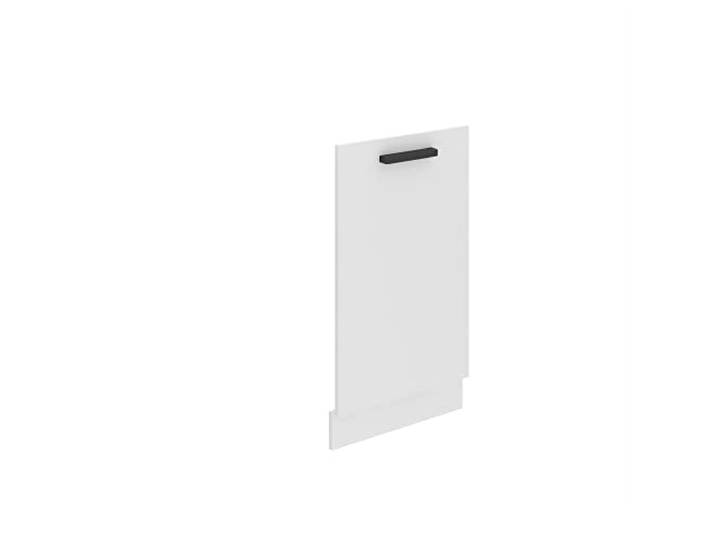 Belini Frontblende PZ 45 cm, ohne Arbeitsplatte, Weiß matt mit Griff, Geschirrspüler Frontblende Breite, Frontplatte für Spülmaschine