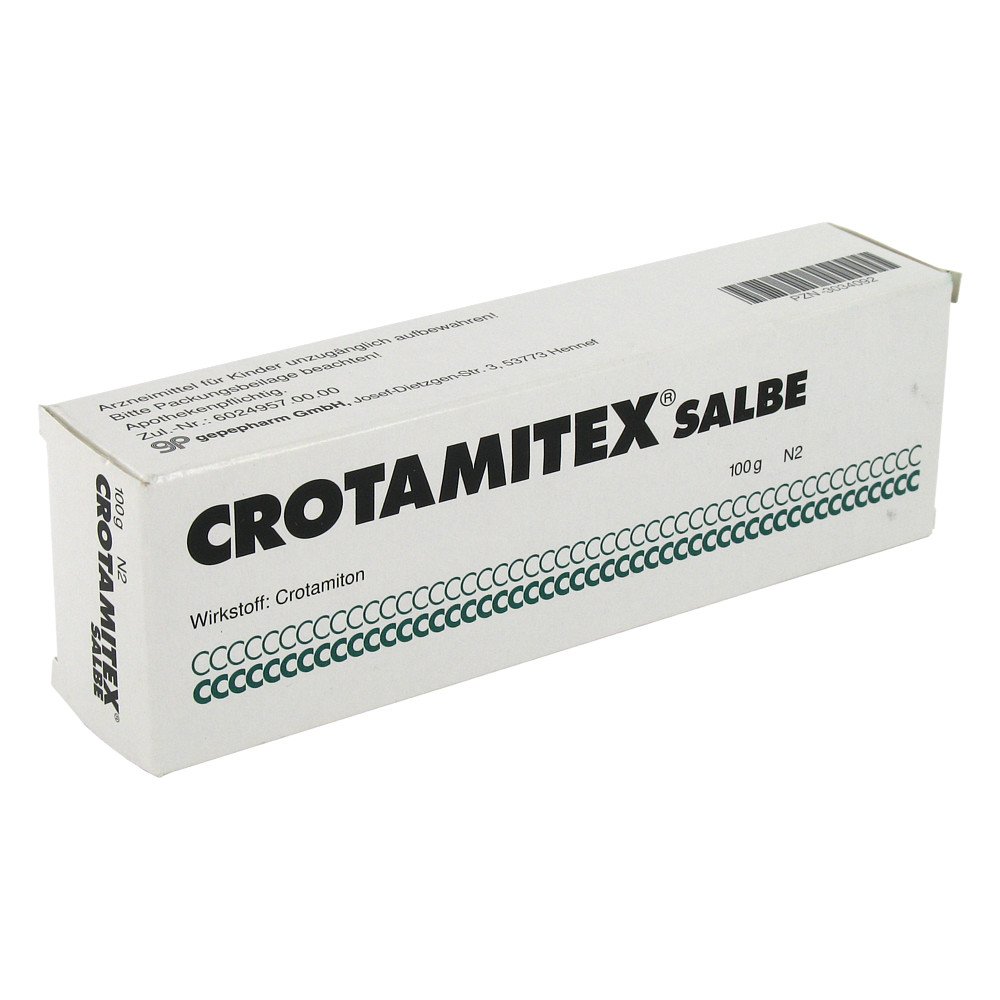 gepepharm GmbH Crotamitex zur Krätze Behandlung 03034092