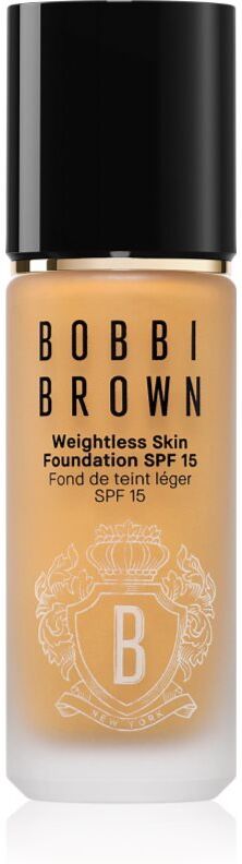 Bobbi Brown Weightless Skin Foundation SPF 15 long-lasting foundation with moisturising effect shade Golden Honey 30 ml