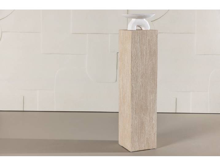 Beistelltisch Rubin – in verschiedenen Farben und Größen - Beige groß - Luxusbetten24