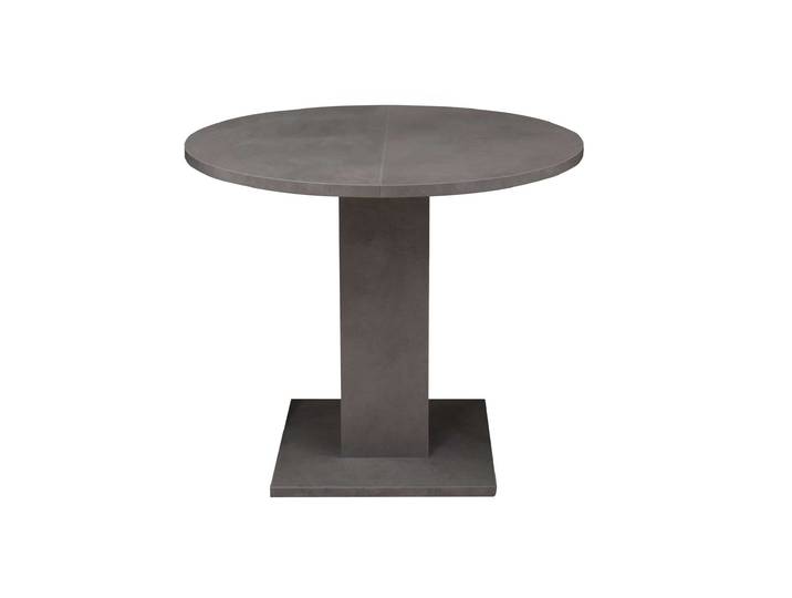 Esstisch rund ausziehbar 90 cm graphit - TAP
