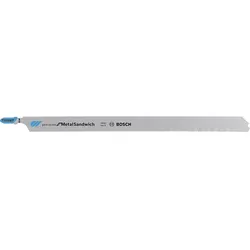 Stichsägeblätter Bosch T1018AFP Länge: 250mm für Metall- Sandwich-Paneelen (3 Stück)