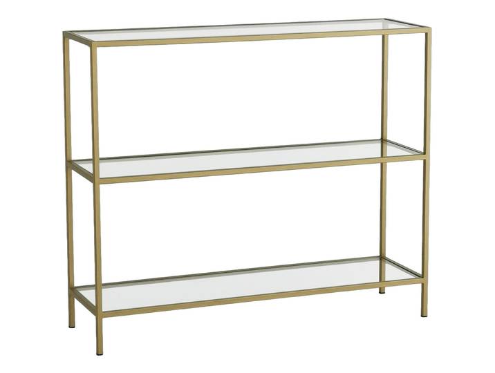 Kommode Yemek gold Glas B 100 H 85 cm - Kommode