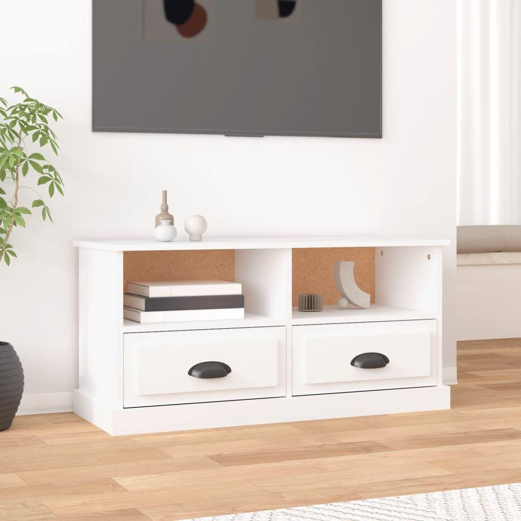 Natur Pur Comfrey TV Stand for TVs up to 42" White 42"