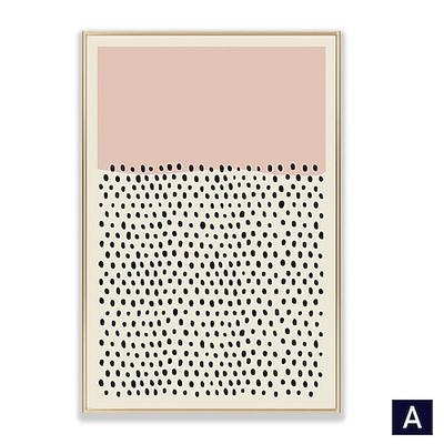 Wandkunst Leinwanddrucke Malerei Kunstwerk Bild abstrakt bunter Punkt Heimtextilien Dekor gerollte Leinwand kein Rahmen ungerahmt ungedehnt