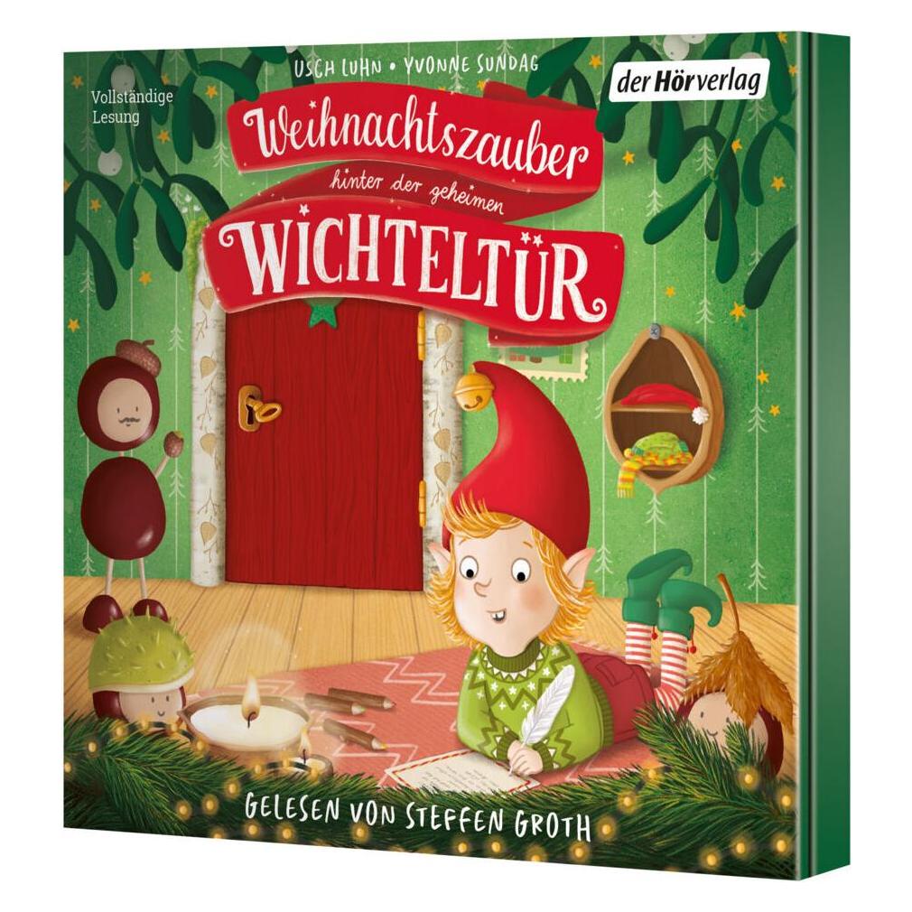 DHV Weihnachtszauber hinter der geheimen Wichteltür (Steffen Groth, Usch Luhn, Deutsch) (8445-5005-4)