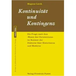 Lerch:Kontinuität und Kontingenz, Fachbücher von Magnus Lerch