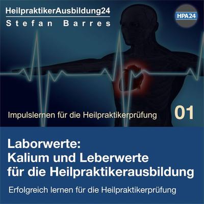 Laborwerte: Kalium und Leberwerte für die Heilpraktikerausbildung - Stefan Barres, Audio, 4067248527009