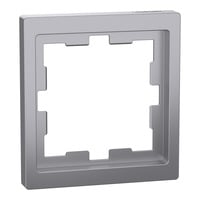 Rahmen einfach eds D-Life System Design MEG4010-6536 edelstahl, Retail