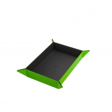 Gamegenic Magnetic Dice Tray - Rectangular - Black/Green - Würfelteller 295206