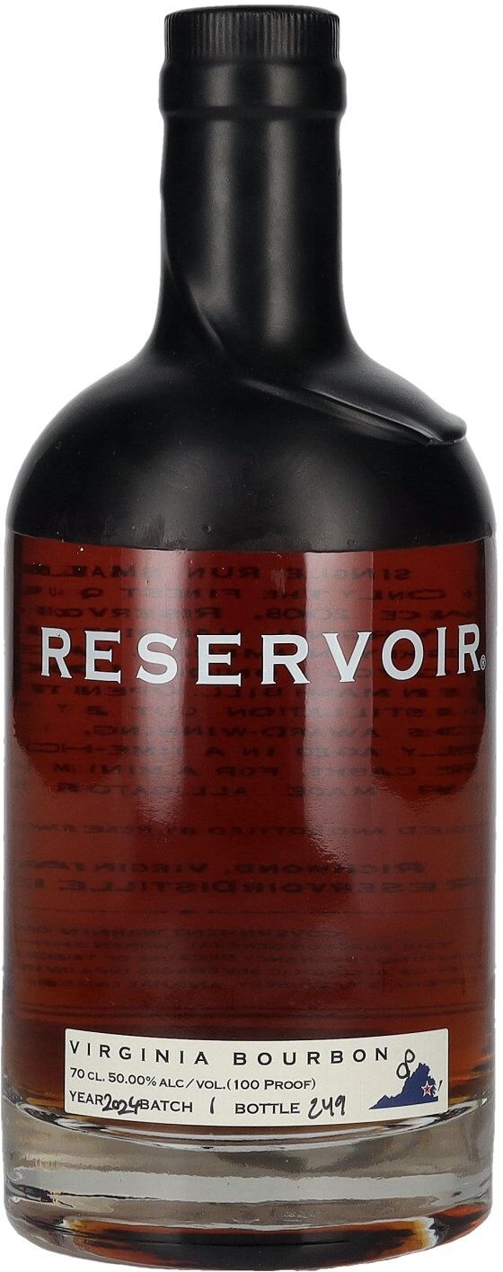 Reservoir Whiskey Reservoir Virginia Bourbon Whiskey Batch 1 Year 2024 50% Vol. 0,7l