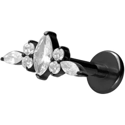 Titan Labret mit Innengewinde DESIGN