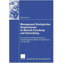Management Strategischer Kooperationen im Bereich Forschung und Entwicklung, Fachbücher von Ralf Ermisch