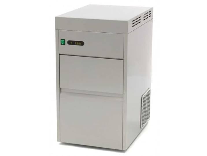 Machine à Glace Pilée Professionnelle 50 kg/24h - Glace en Paillettes - Réserve 15 kg - Commande Digitale - Gaz R290