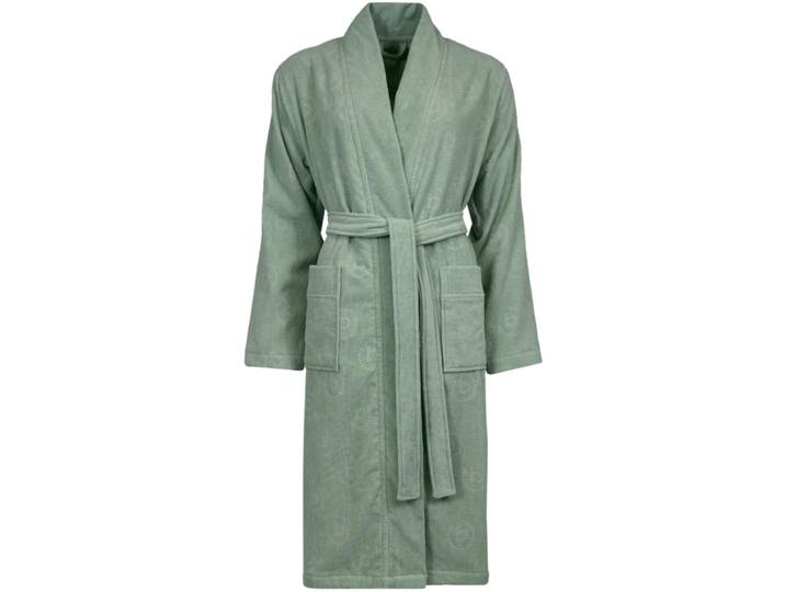 Bugatti Bademantel Paola XS Soft Green Baumwolle XS