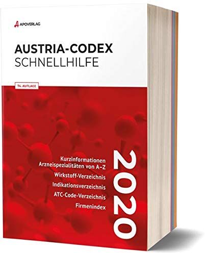 Austria-Codex Schnellhilfe 2020 - Preis vom 13.10.2026 19:28:25 h