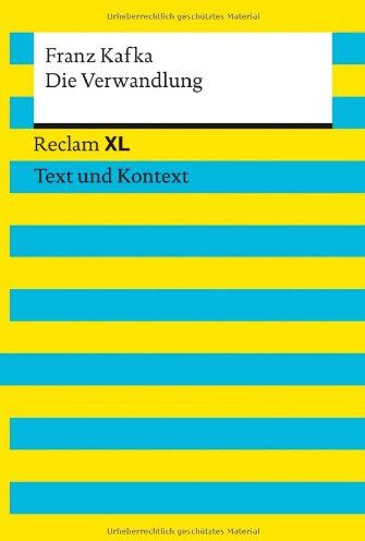 Franz Kafka - Die Verwandlung: Reclam XL - Text und Kontext - Preis vom 13.10.2026 11:25:28 h