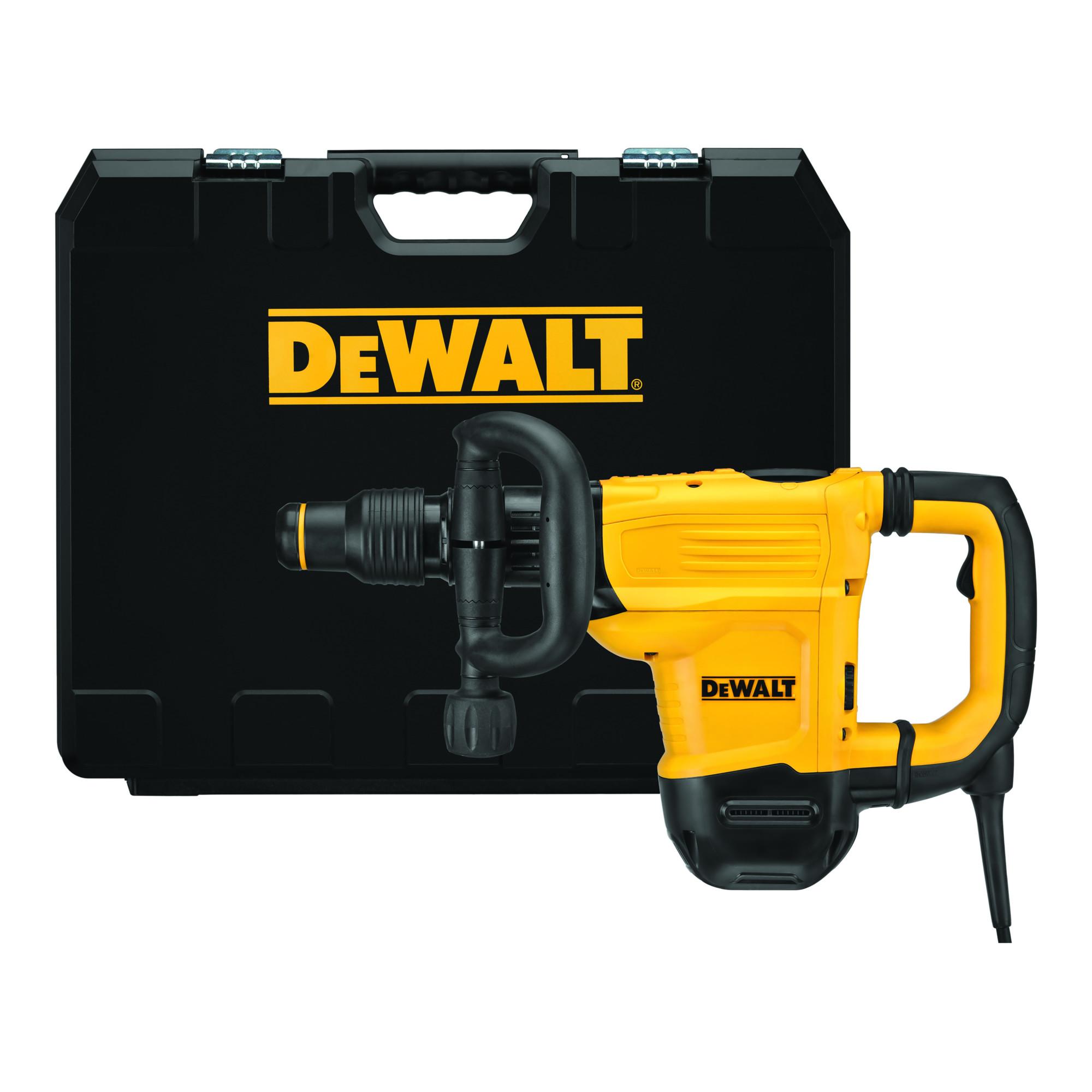 DeWalt D25832K-QS SDS-max Meißelhammer mit 1350 Watt und Anti-Vibrations-System für Meißeln in Beton oder Mauerwerk)