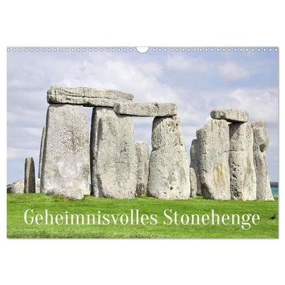 Geheimnisvolles Stonehenge (Wandkalender 2027 DIN A3 quer), CALVENDO Monatskalender