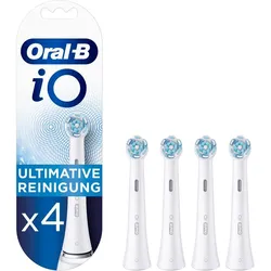 Oral-B iO Aufsteckbürsten Ultimative Reinigung – 4 Stück Ersatzbürsten