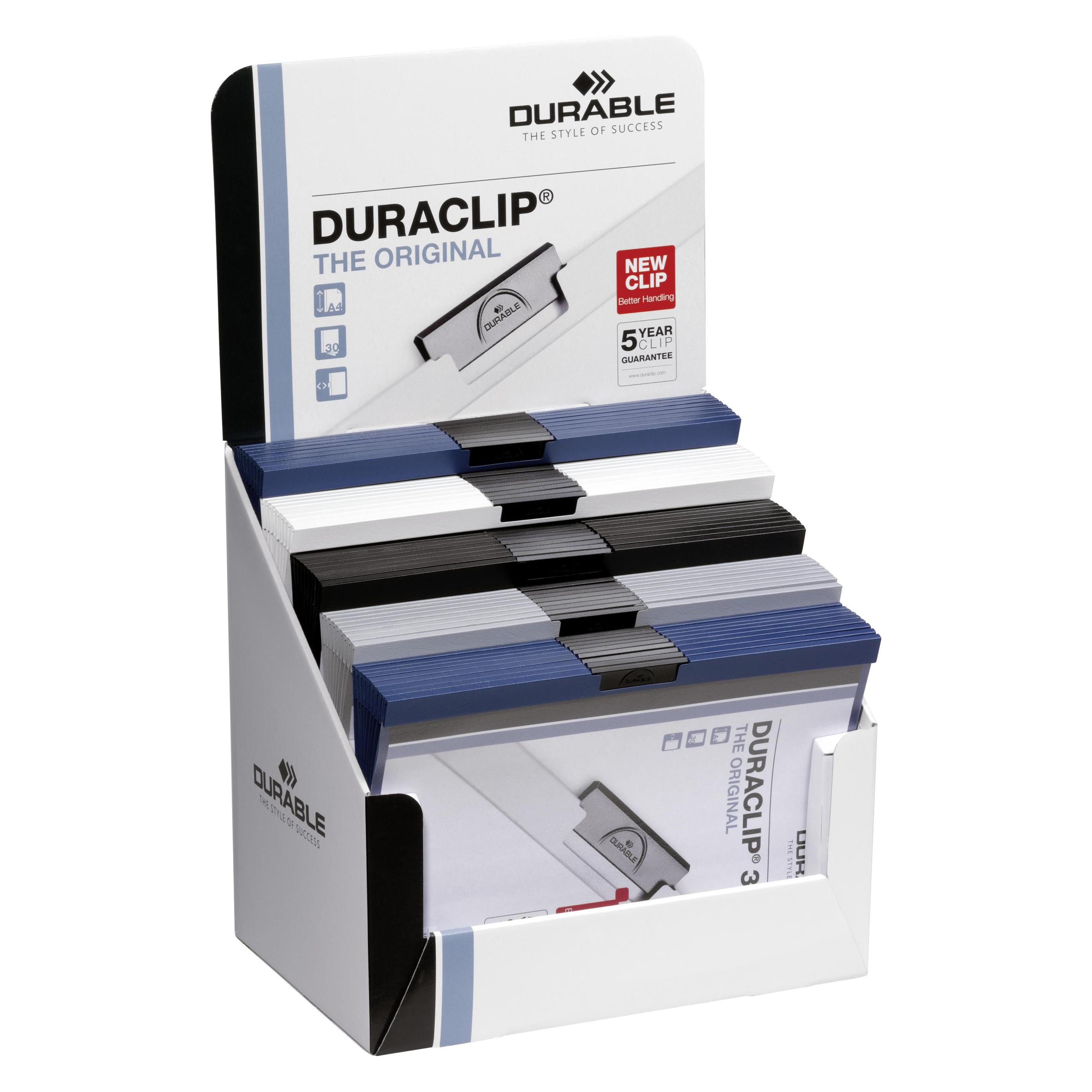 Durable DURACLIP - Display (A4) (298500)