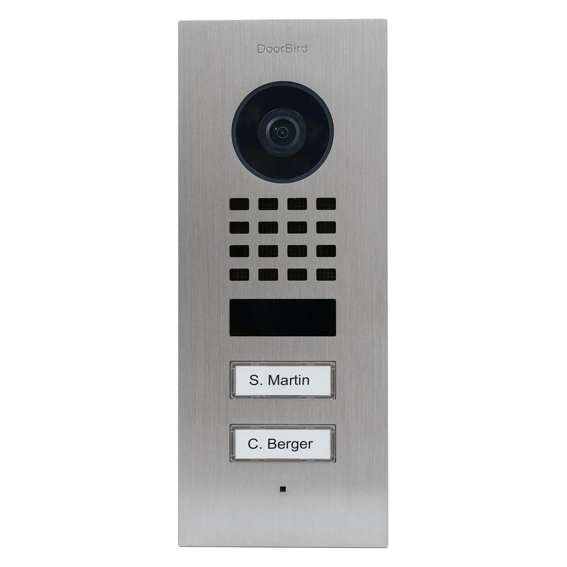 Doorbird IP Türstation D1102V (Ethernet, Kabelgebunden, WLAN) (423866805)