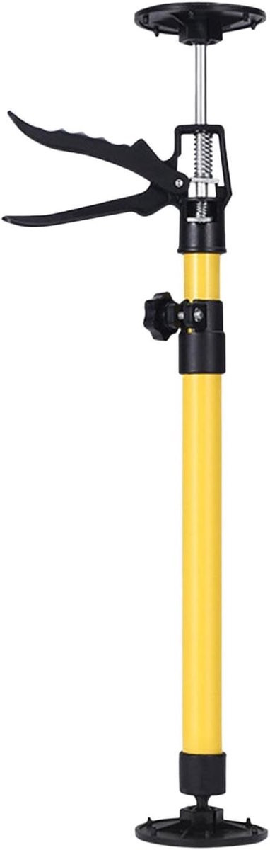 Kastkrik Hefhulp voor het installeren van kasten, Verstelbare hoogte 30-59 cm, Geel