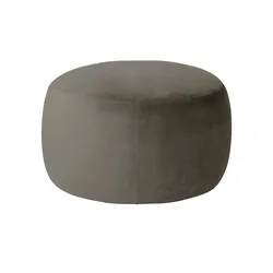 Samt Hocker  Amadi ¦ braun ¦ Maße (cm): B: 60 H: 40