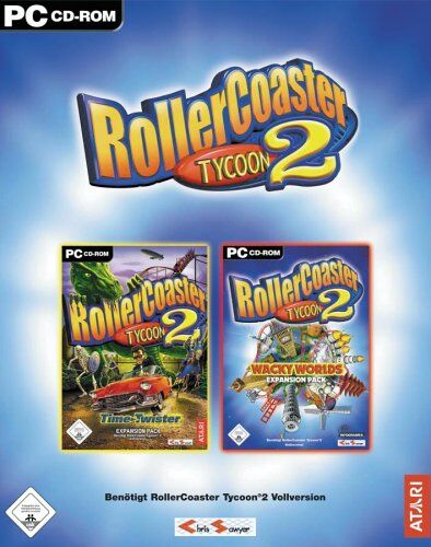 Atari - Rollercoaster Tycoon 2 - 2 Add-ons - Time Twister & Wacky Worlds (Software Pyramide) - Preis vom 09.10.2026 07:28:09 h