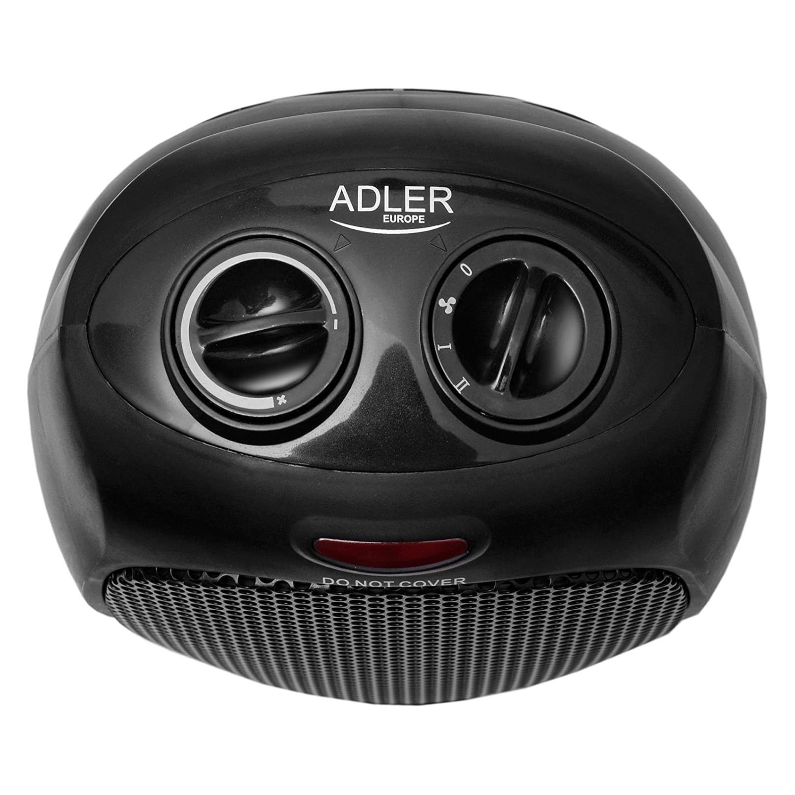 Adler AD 7702 Indoor Edelstahl Elektrischer Raumheizlüfter (1500 W) (AD 7702)