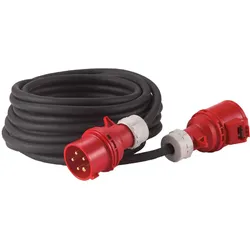 HEDI Drehstrom-Verlängerungsleitung, 5x16A-Ausführung, Gummi-Neopren - VKD50162