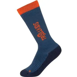TROLLKIDS Kids Ski Socks, Größe 26 in Blau Blau