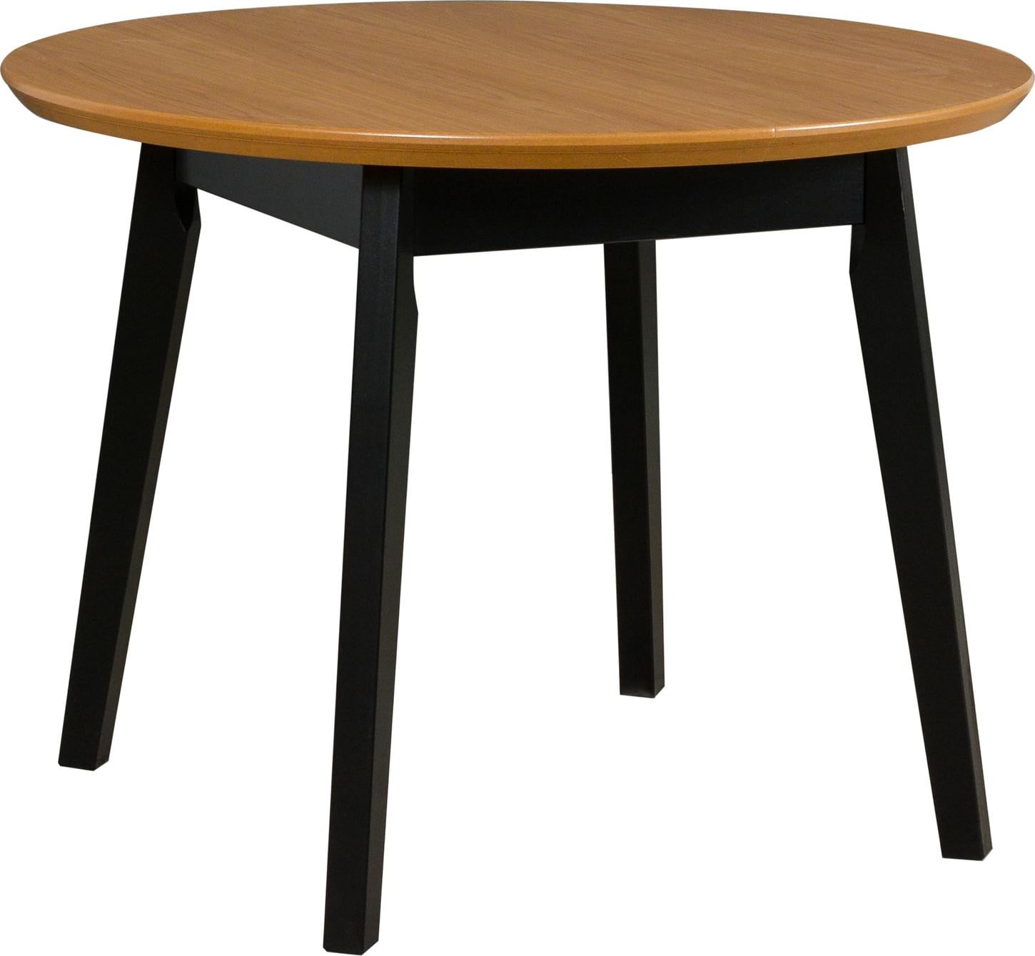 LeafDesign Eettafel Oslo 4, Ronde uitschuifbare eettafel voor volwassenen