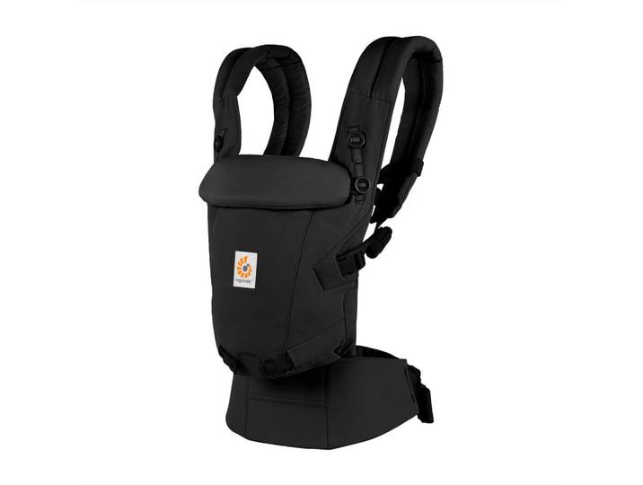 Babytrage, Schwarz, 26.8x17x17 cm, Textil, Rückentragefunktion & Hüfttragefunktion