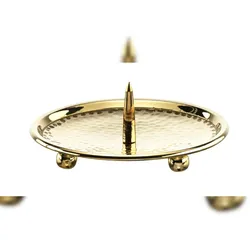 Kerzenteller mit Dorn (10cm Innen Durchmesser)
