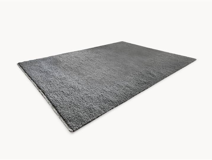 Schurwollteppich Romballo - 70x140 cm - naturweiß