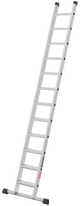 Hailo Échelle d'appui en aluminium Master A60 12 marches (10000103)