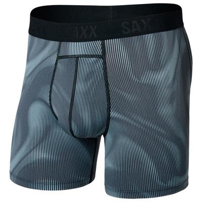 Saxx - Smooth Flex Light Compression Boxer Brief - Kunstfaserunterwäsche Gr L blau