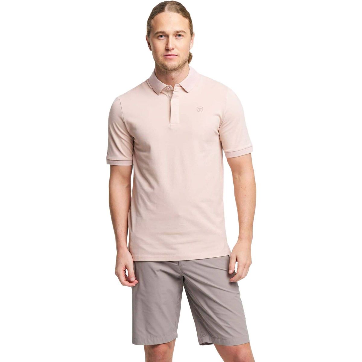 Tenson Txlite Blend Polo Men light pink (317) M 465018425-317-5