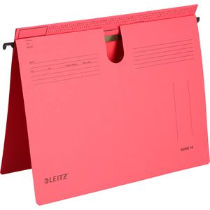 Leitz Hängehefter 1814-00-25, Serie 18, A4, variabel, rot, Karton, 50 Stück